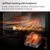 Steam Convection Oven 7-in-1 Countertop Air Fry Bake Sous Vide Ferment Built-in Recipes Food-grade Anti-Scalding Easy Operation 5