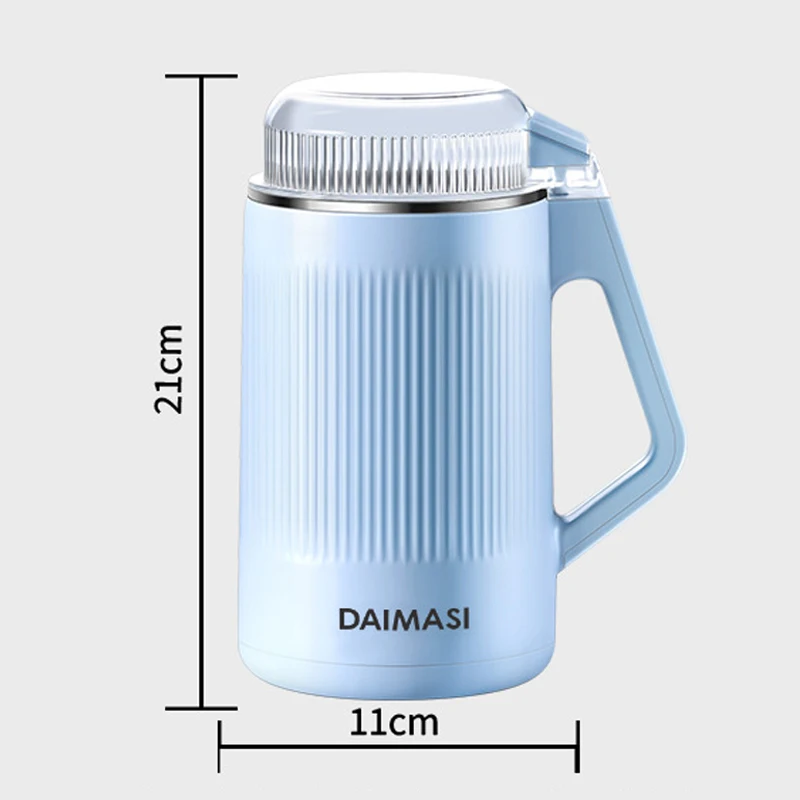 2025 New Coffee Bean Grinder Household Multifunctional Soybean Chili Grain Nut Grinder Kitchen Portable Food Processor 8 Blades 6