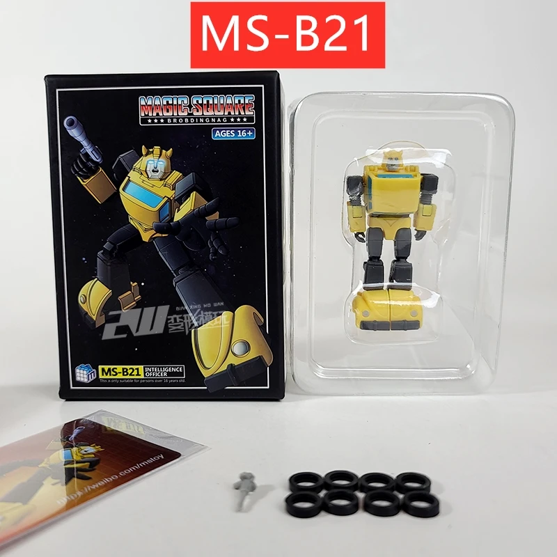 IN magazzino MS-TOY Transformation MS-B21 MSB21 Mini Action Figure modello Robot con scatola