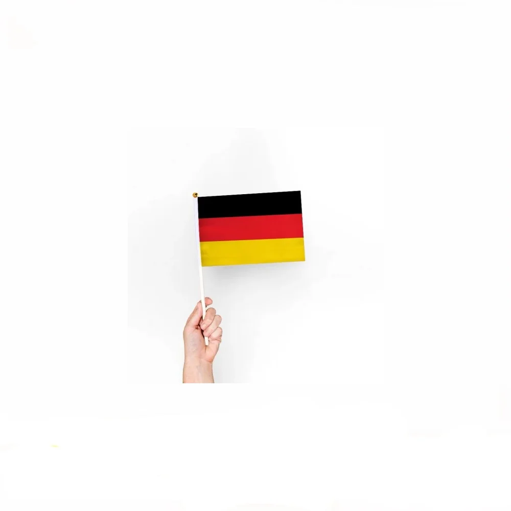 European Flag DE OSCAM ICAM 8L Red Black Yellow 12x24cm