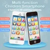 Kid Children Simulation Phone Baby Musical Early Educational Toys English Learning Cellphone with Light Sound Mobile Vocal Toy 2