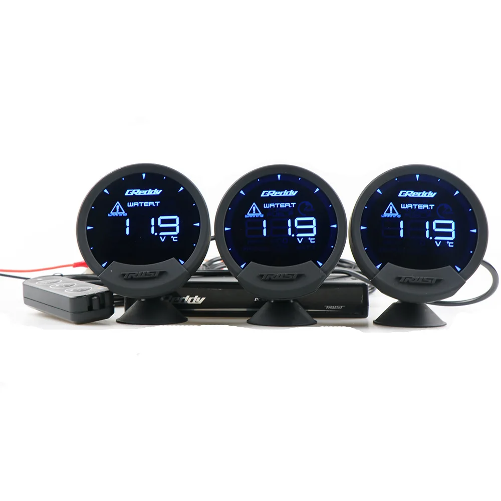 Grdy Sirius Instrument Multi-function LCD Turbo Racing Meter Water Temperature Speed Car Modification Accessories