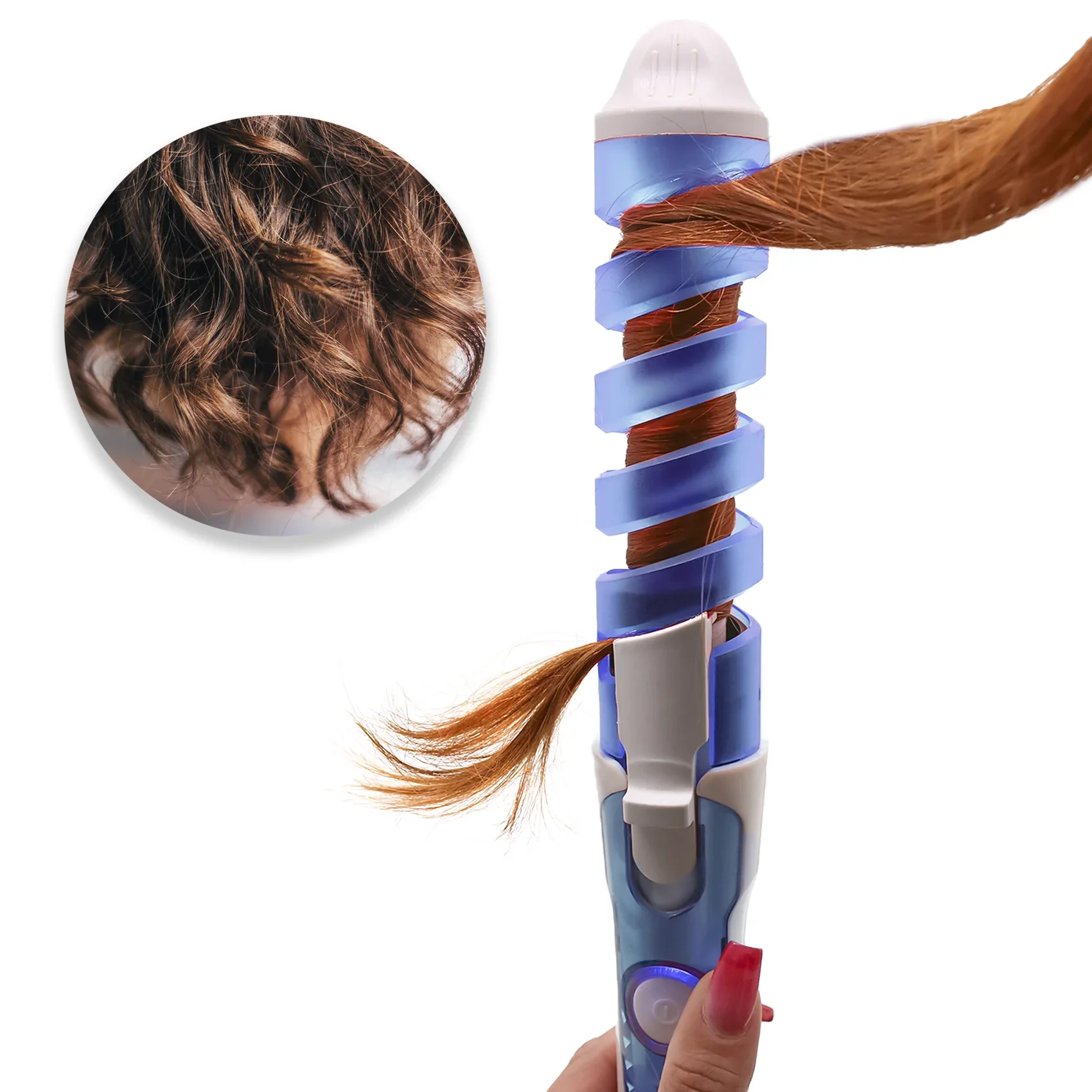 Professional Spiral Curling Iron Wand Curl Styler Hair Waver Crimper Styling Tools Hair Iron Corrugation Electric Hair Curler