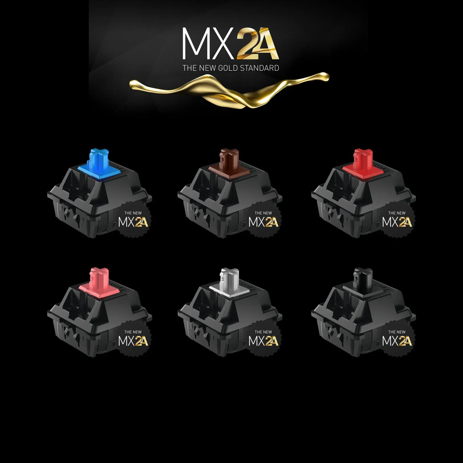 Cherry MX2A schakelaarset – Netherlands