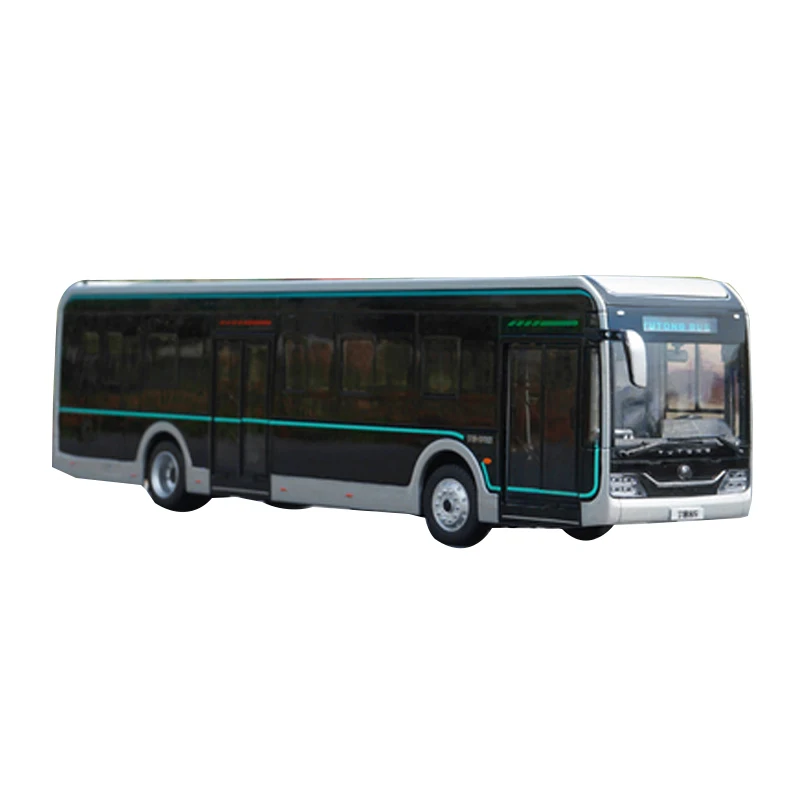 1:42 Yutong Bus Model U12 U 12 Black Diamond Model Shanghai