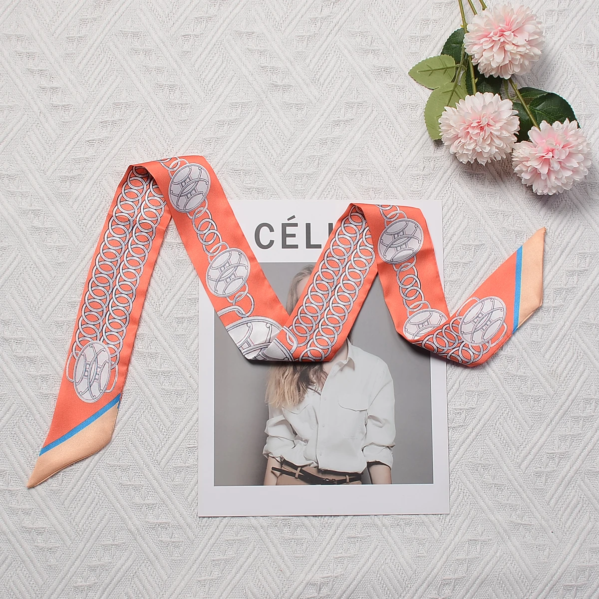 Twilly scarf for bag handles – Gem Finds