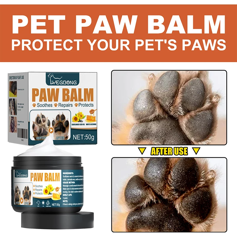 Cats Dogs Claw Protection Cream Paw Moisturizing Care Balm Special Foot Care Foot Pad Protection Claw Cream Supplies