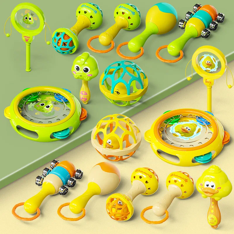 New Baby Rattles 0 12 Months Ringing Toy, Available in Multiple Colors, Bright and Eye-catching, Loved By Babies, Christmas Gift - 3