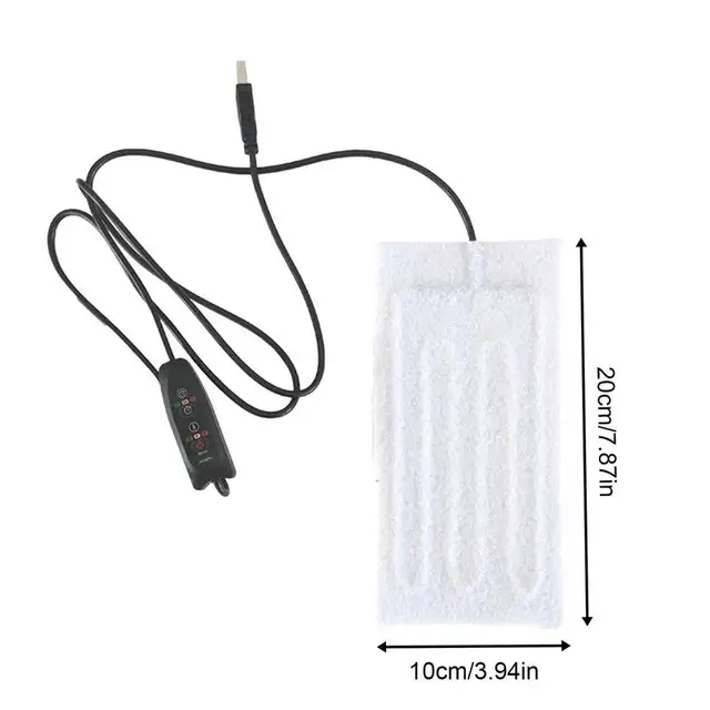 Téli Fűtött Betét Ruhákhoz Hordozható Vízálló, Összecsukható Fűtőpárnák Állítható Hőmérsékletű Fűtési Elemmelegítő Szerszám - Image 6