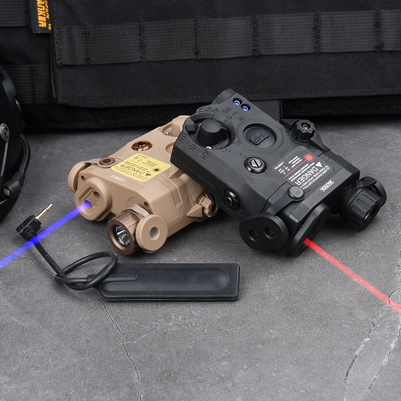

WADSN PEQ15 Sight PEQ-15 Airsoft Red Green Blue Dot Laser Battery Box Tactical Flashlight IR Night Vision Lighting Weapon Light