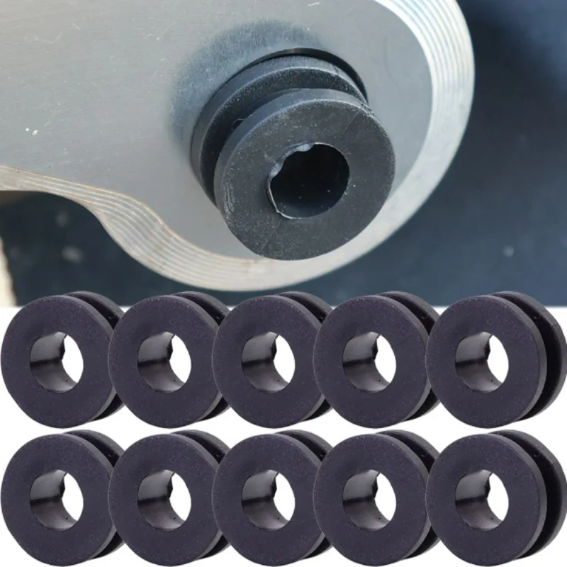 Motorcycle Side Cover Rubber Grommet Gasket Fairings Body Panel Protection Pad for Yamaha Honda Motorcycle Repair Spacer Washer