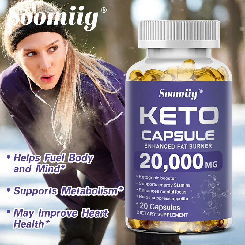 Keto Capsules Highly Effective Fat Burners, Support Energy Metabolism, Help Appetite Suppression