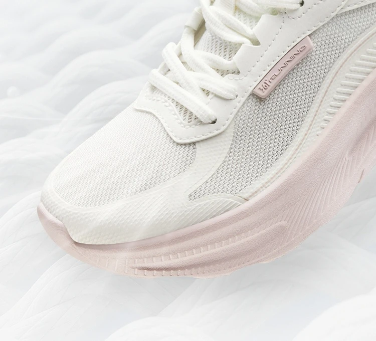 361 Degrees Women's Running Shoes Casual Mesh Anti-slip Lightweight Trendy Thick-sole Rebond Durable Female Sneakers 682532239
