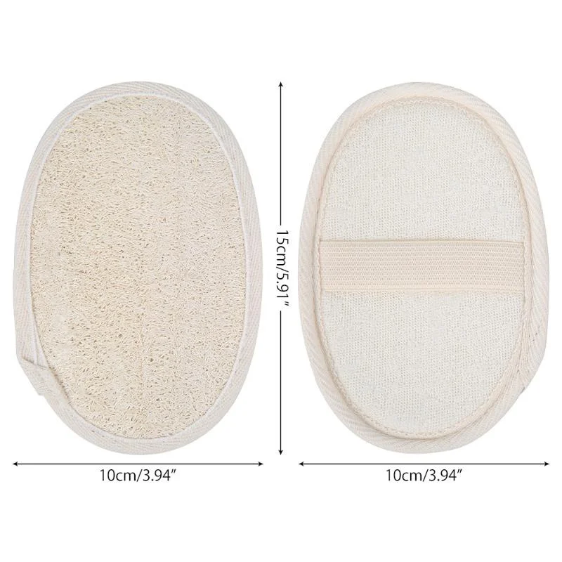 Natural Loofah Luffa Bath Shower Sponge Body Scrubber Brush Exfoliating Loofah Pad Bath Shower Scrubs Bodys Treatments