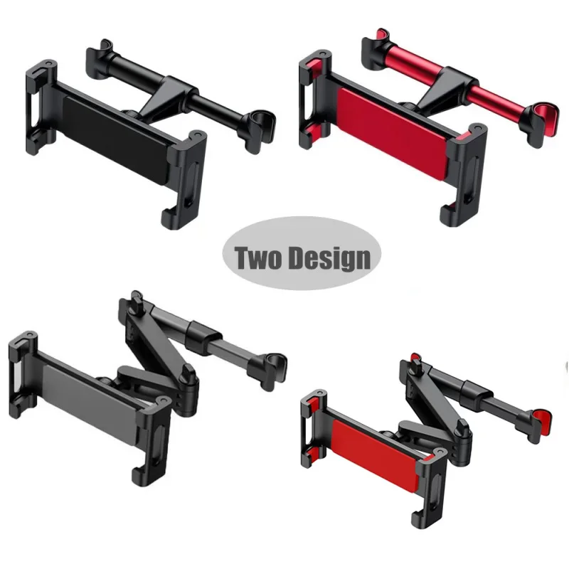 Tablet Car Holder For 4.7-13 in Tablet & Phone Holder Back Seat Headrest Mounting Holder Car Accessories For iPad Pro 12.9'' - 5