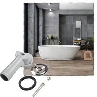 High Quality Overflow Head Overflow Hole Basin Overflow Hole Drainage Water Hose Joint Round Square Kitchen Accessories 2