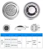 6W 9W 12W LED Lens Swimming Pool Lamp IP68 Waterproof Wall Mount 12V Outdoor RGB Underwater Light Round Fountain Colorful Light 6