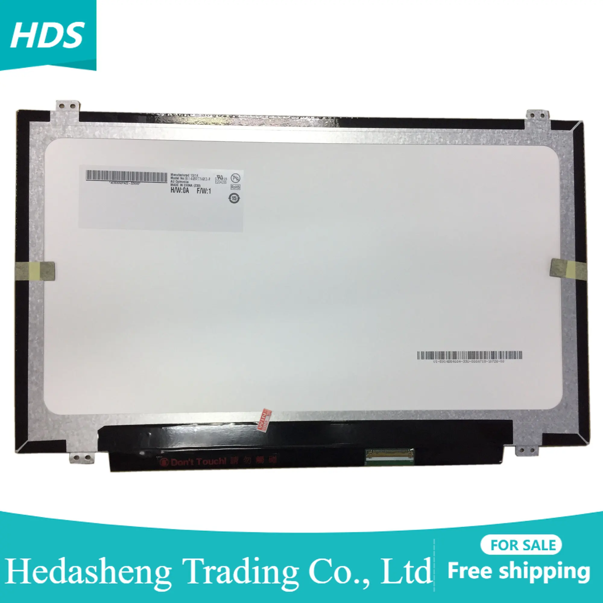 

B140RTN03.2 fit B140RW02 V.0 V.2 LP140WD2 TLD3 Laptop LCD Screen 1600X900 40 pin