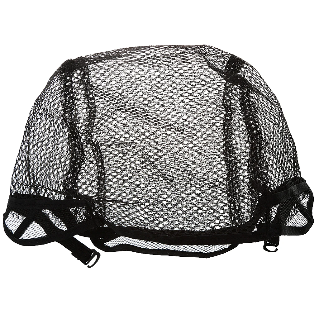 Soft 2 Colors Hair Wig Weaving Cap Snood Net Stretch Mesh Liner for Hair Extensions Breathable Black/Beige