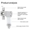 ZRDR Aquarium DIY CO2 Diffuser Fish Tank CO2 External Atomizer Aluminum Alloy CO2 Generator Regulator Accessories CO2 Diffuser 2