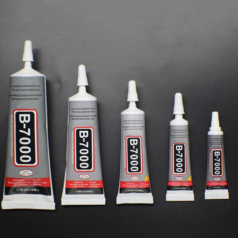 Repair Glue 9 15 25ML Transparent Phone Screen Repair Glue B7000 Universal Glass Plastic DIY Adhesive with Precision Applicator