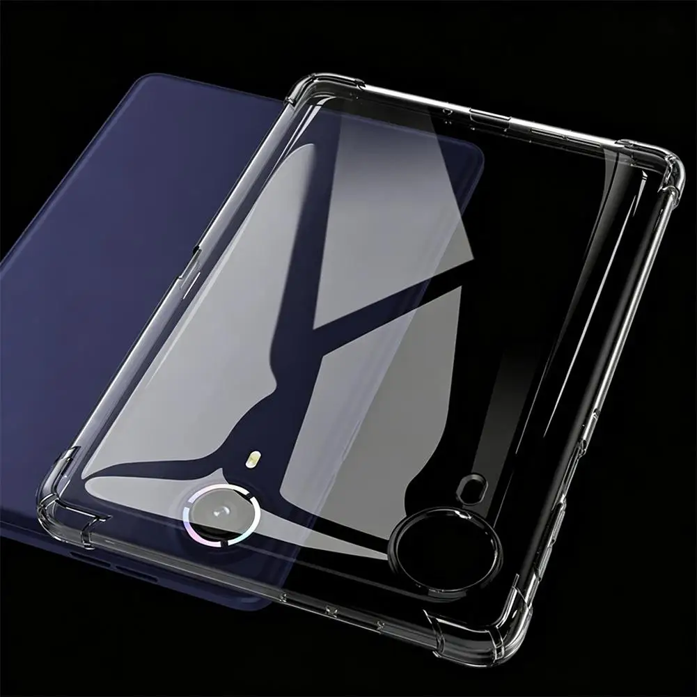 Crystal Clear Shockproof TPU Protective Case with Anti-Yellowing and Corner Cushioning