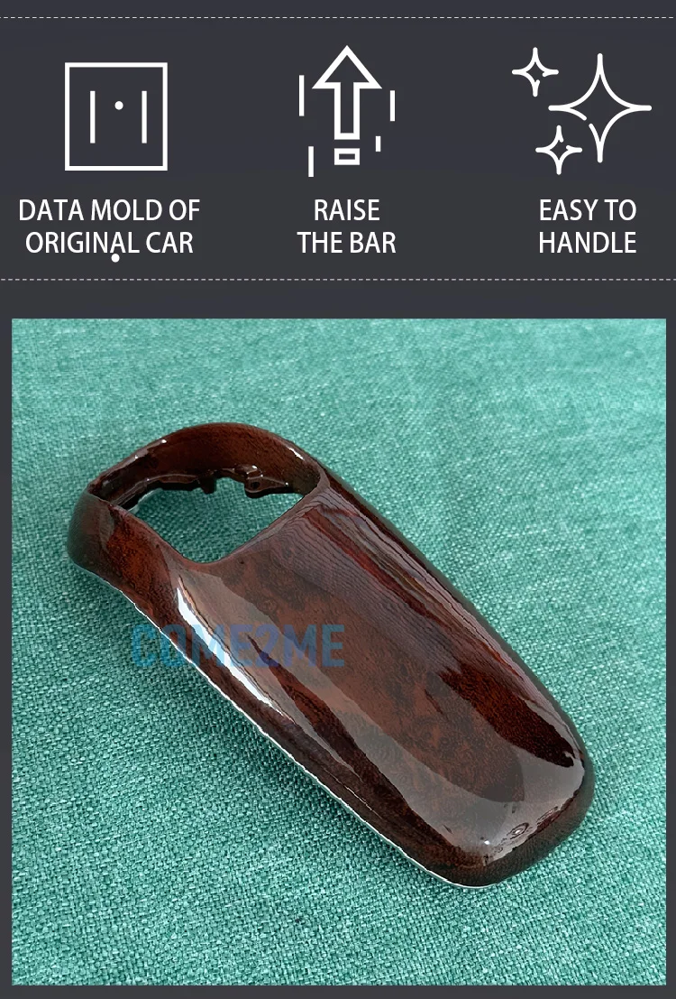 4H1713141 4H1713141A Shift Handle Cover Peach Wood with Stops Handle Cover Shift