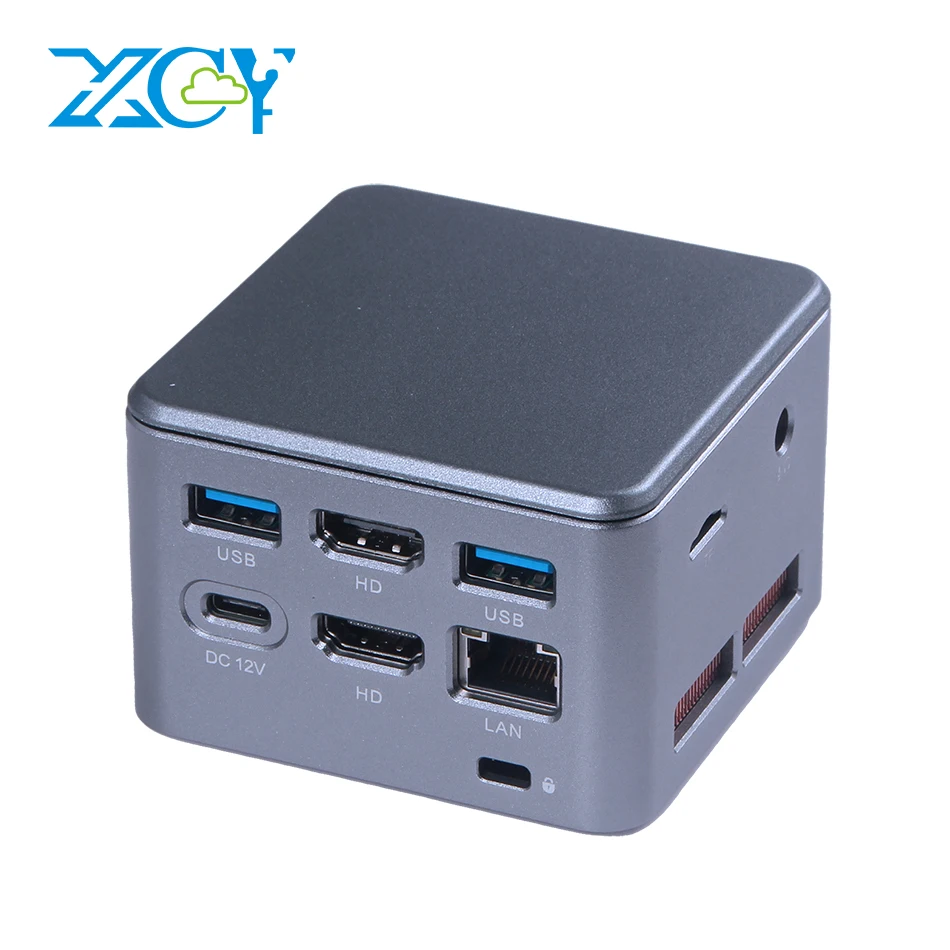 Mini Pc Intel Celeron N5105 8Gb Lpddr4 128Gb/256Gb M.2 Ssd Intel Ac7265 Wifi Bt4.0 Gbe Lan Hdmi2.0 4K Uhd Windows 10