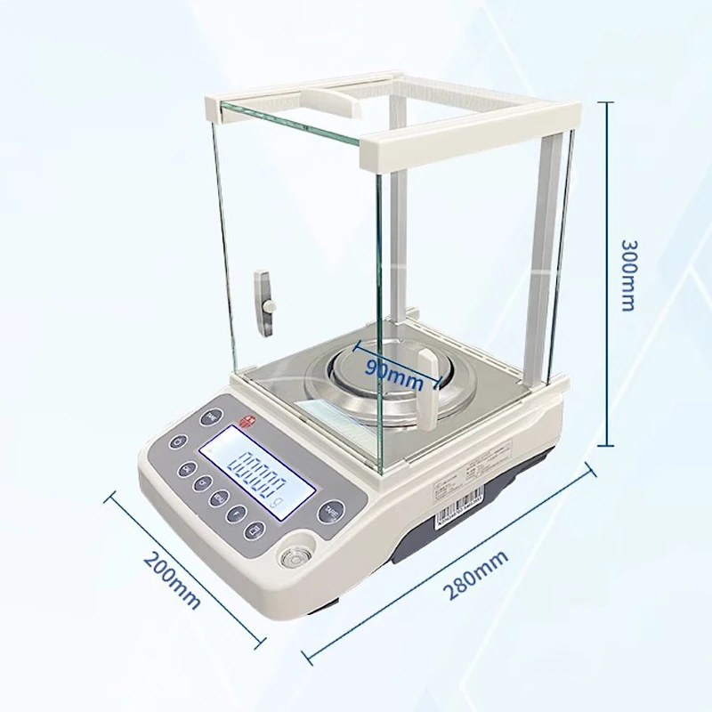 Lab-Analytical-Balance-Digital-Precision-Electronic-Scale-120g-0-0001g ...