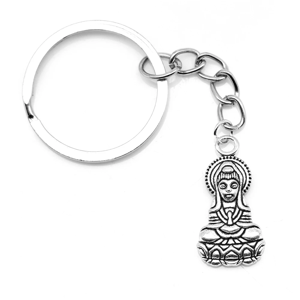 

1 Piece Goddess Of Mercy Keychain Handmade Jewelry Diy 14x26mm