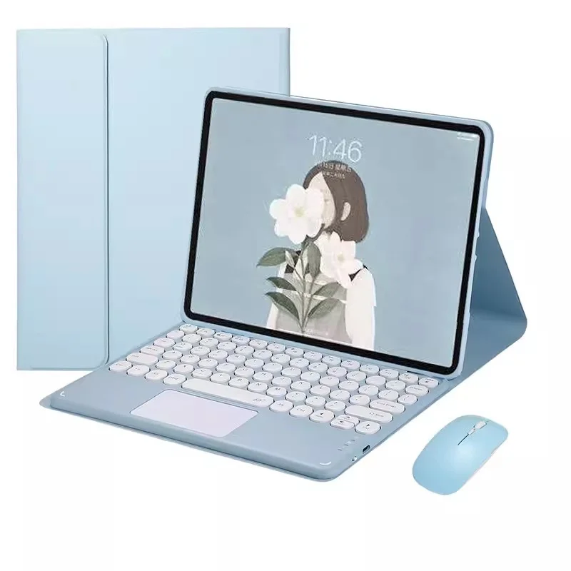 Premium Keyboard Case for 11-inch Tablets - Wireless Bluetooth Compatibility