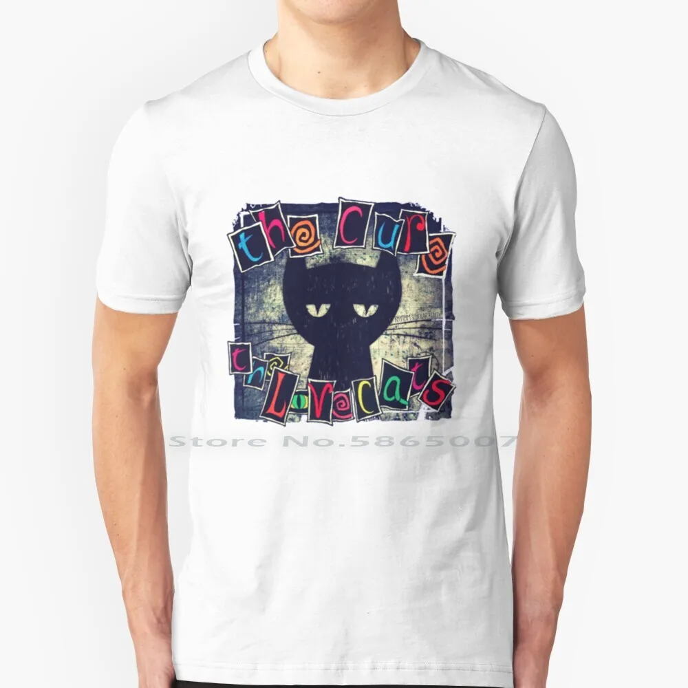 The Cure-Lovecats-Robert Smith And The Band Classic T-Shirt T Shirt Cotton 6Xl The Cure Lovecats Robert Smith E The Band