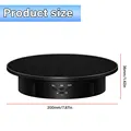 200mm Black Suede