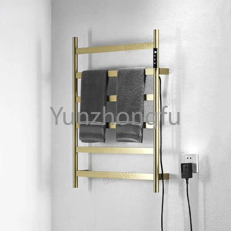 

Modern Design Bath Towel Rack Warmer Electric Wall-mounted Towel Warmer Rack