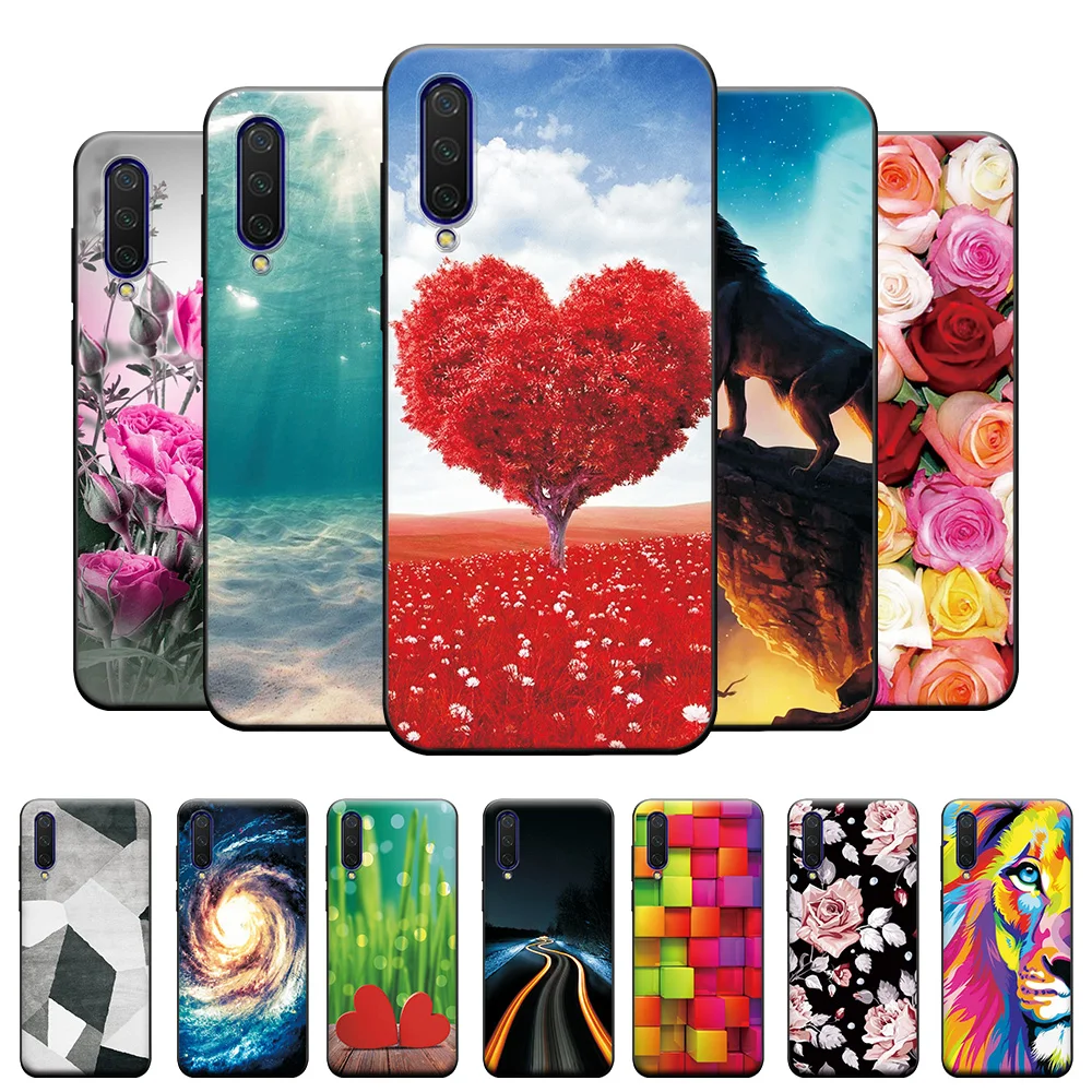Per Xiaomi Mi 9 Custodia Morbida Cover In Silicone Per Xiaomi Mi 9 Se Custodia Per Xiaomi Mi 9 Lite Coque Bumper Cute Fashion Cute Matte