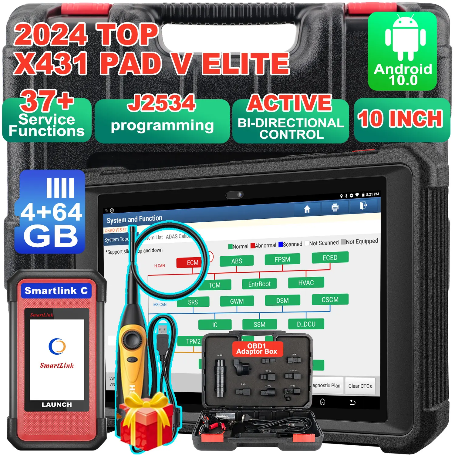 Top-Programming-2024-LAUNCH-X431-PAD-V-Elite-Programming-Tool-ECU ...