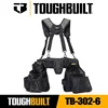 TOUGHBUILD TB-302-6 Woodworking Tool Kit 6-in-1 Pocket Tool Kit Set Thickened Wear resistant Storage Bag 1