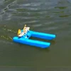 RC Boat Diy Wind Powered Boat Model Kit with Self-made Fish Finder Bait Hit Nest Boat Trailer Rescue Boat 4