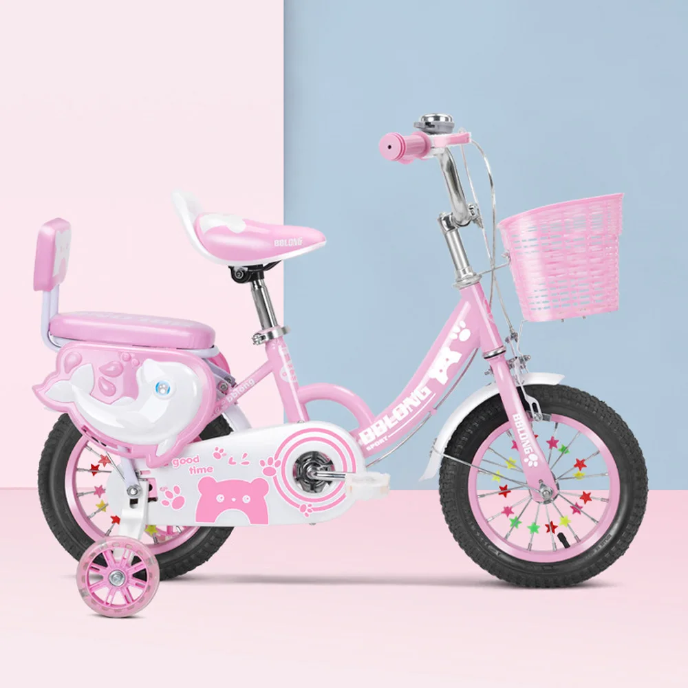 Kids Bike 12-20in Bicycle for Girls Ages 3-13 Years with