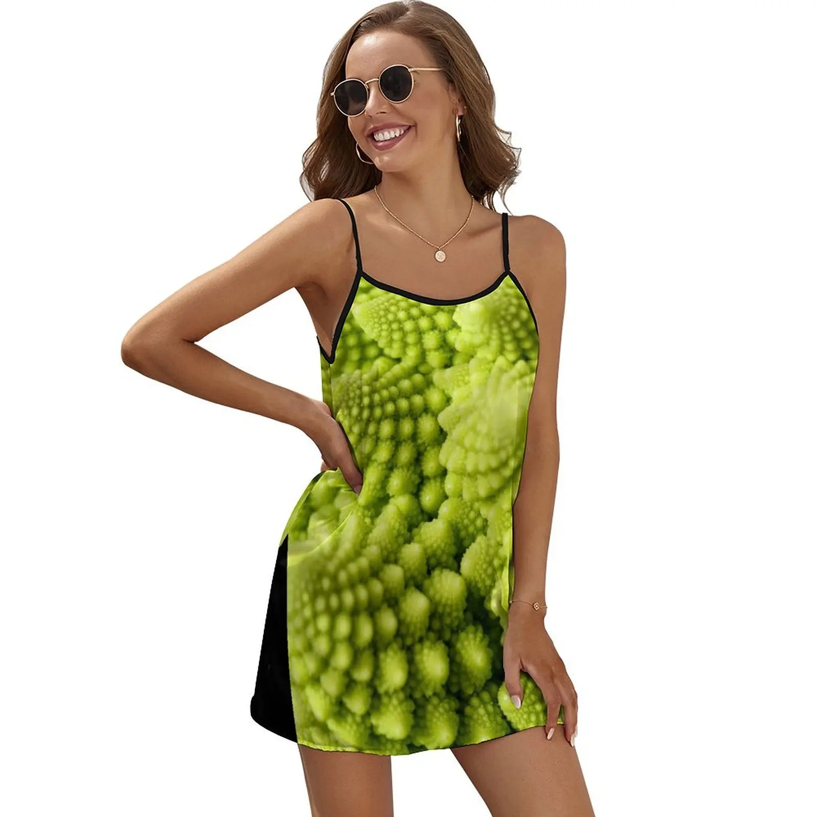 

Romanesco broccoli Sleeveless Dress summer dress women 2024 Elegant gowns summer clothes for women luxury dress
