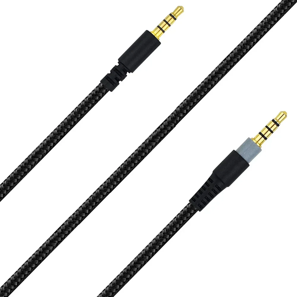 Nylon Braided OFC Replacement Aux 3.5mm Cable Extension Cord For Xiberia S11 G02 G01 Headsets
