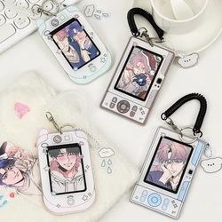 New Ins Cute Phone Camera Shape Photo Card Holder 3 Inch Kpop Idol Photo Protective Display Sleeves Kawaii Stationery Girls Gift