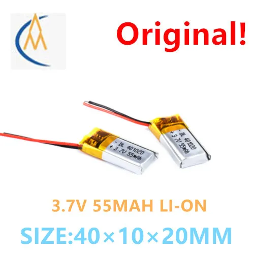 401020ポリマー電池3.7V,Bluetoothヘッドセット,常夜灯,充電式