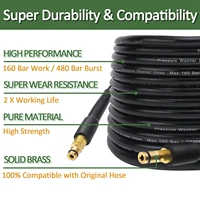 6~20m Car Washer Hose Pipe Cord Pressure Washer Water Cleaning Extension Hose Water Hose for Karcher K2 K3 K4 K5 K6 K7 Sink 2