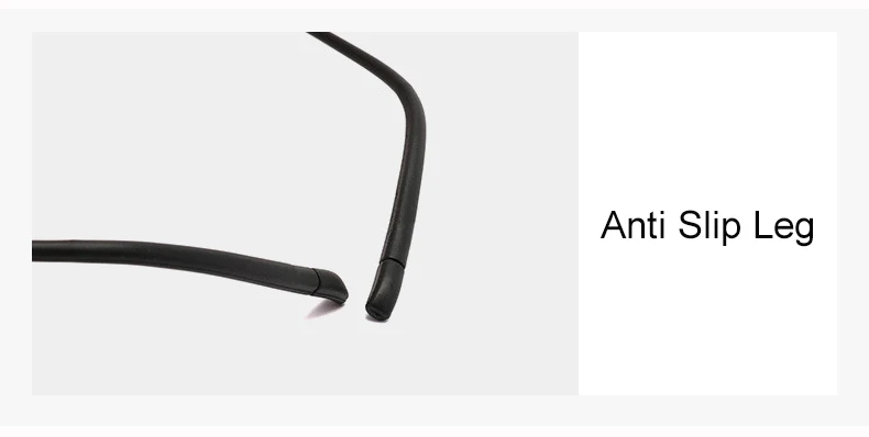 Krasivyy Women's Rimless Oval Screwless Titanium Sunglasses 11