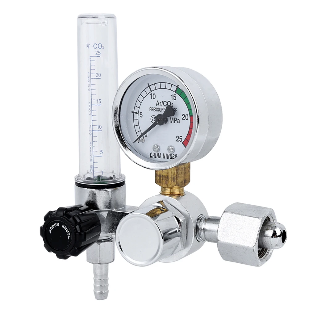 Pressure Regulator CO2 Argon Detection Gas Bottle Regulator MIG TIG