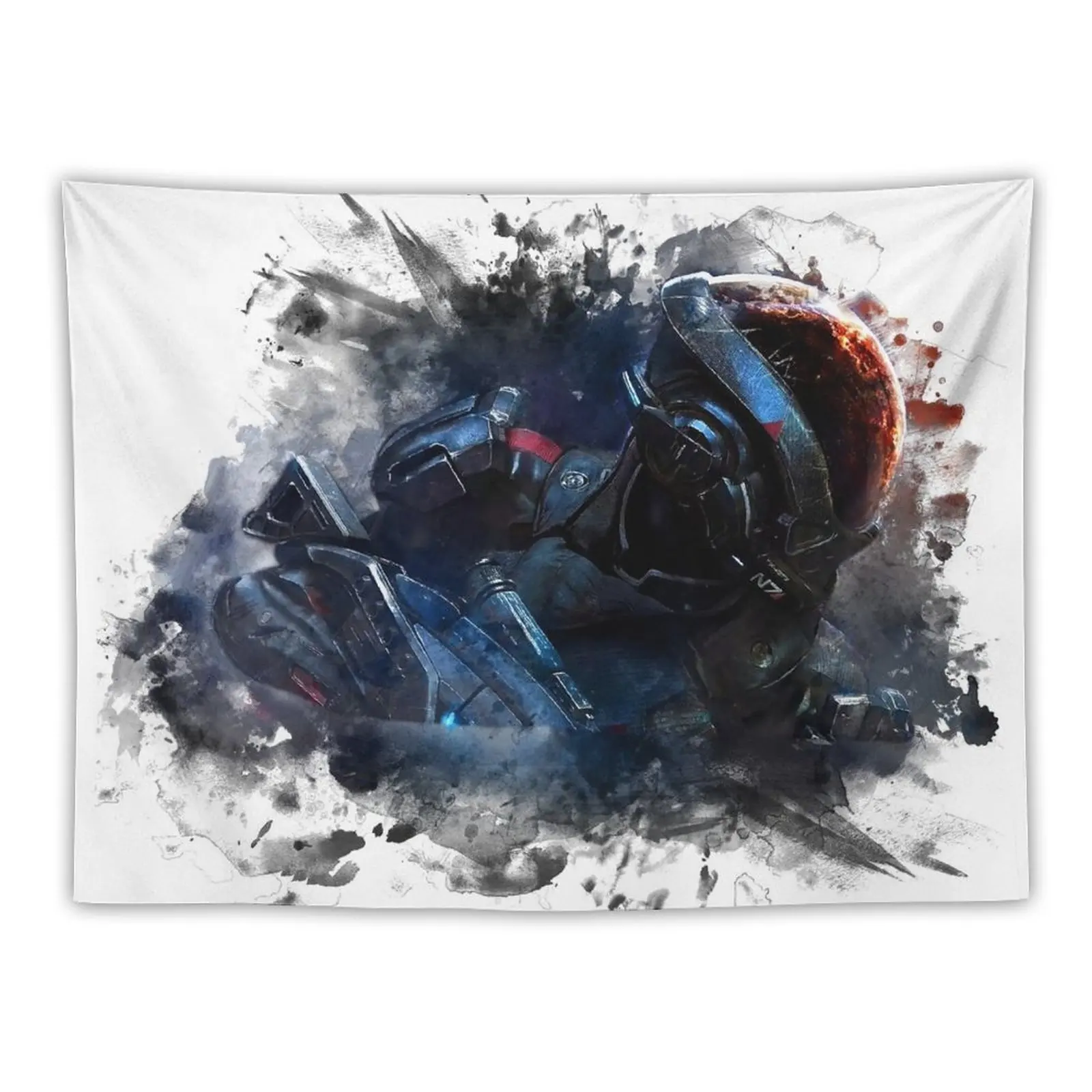 

Mass Effect Tapestry Decoration Pictures Room Wall Home Decor Room Decor Aesthetic