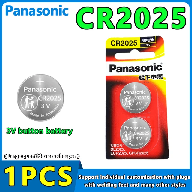 2 Pcs Duracell CR1632 1632 Car Remote Batteries