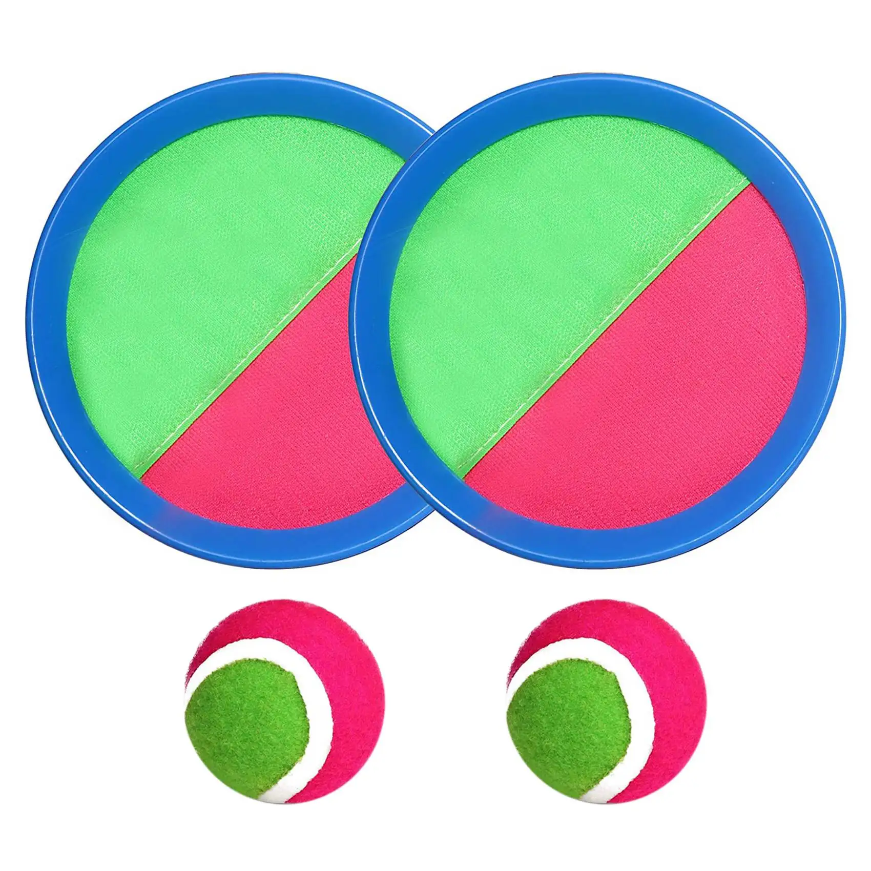 

Детский весло бросать и поймать мяч набор бросать и Поймать игры спортивный набор 2 весла 2 мяча для детей взрослых уличные игры синий