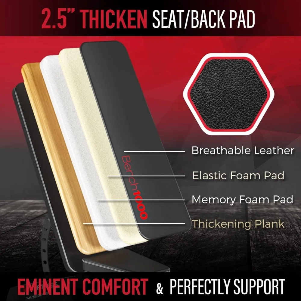 1000lb Adjustable Workout Bench 5